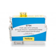 Kompatible Druckerpatrone zu Epson T0794, yellow