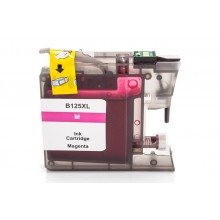 Kompatible Druckerpatrone zu Brother LC-125 XL M, magenta mit Chip