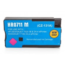Kompatible Druckerpatrone zu HP Nr 711/CZ131A, magenta (ECO)