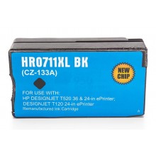 Kompatible Druckerpatrone zu HP Nr 711/CZ133A, black (ECO)