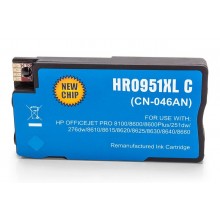 Kompatible Druckerpatrone zu HP Nr 951/CN046AE XL, cyan (ECO)
