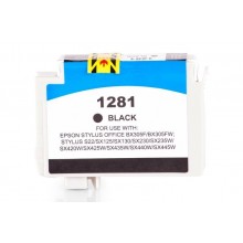 Kompatible Druckerpatrone zu Epson T1281 / C13T12814010, black
