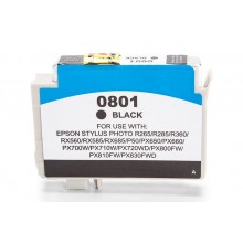 Kompatible Druckerpatrone zu Epson T0801, black
