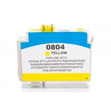 Kompatible Druckerpatrone zu Epson T0804, yellow