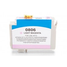 Kompatible Druckerpatrone zu Epson T0806, lightmagenta